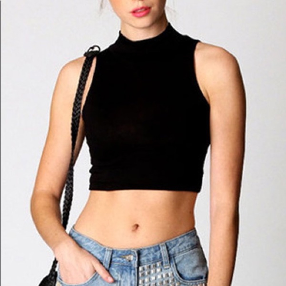 Urban Outfitters Sparkle and Fade Crop Top
